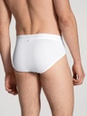 Slip homme fantaisie tencel & coton CALIDA "Focus" 22265 - Blanc 001