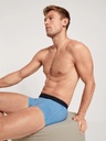 Boxer homme stretch CALIDA "Cotton Strech" 25487 - Azurit Blue 474