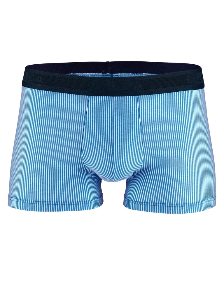 Boxer homme stretch CALIDA "Cotton Strech" 25487 - Azurit Blue 474