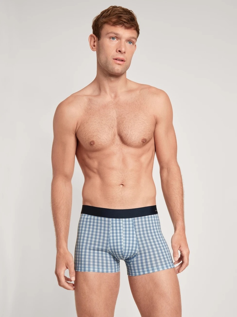 Boxer homme fantaisie coton CALIDA "Cotton Code Design" 26685 - Tempest Blue 533