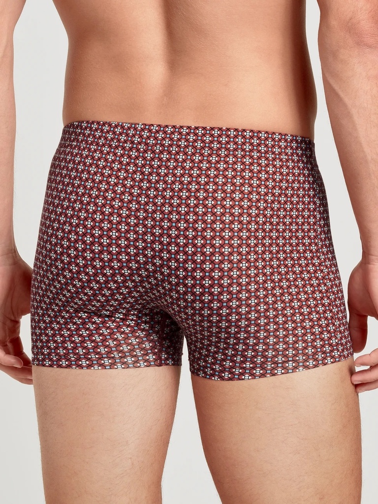 Boxer homme fantaisie coton & tencel CALIDA "Focus Trend 1" 26788 - Redwood 149