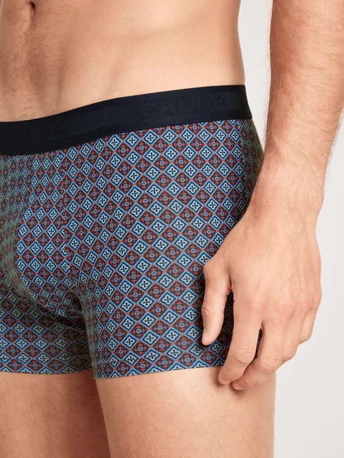 Boxer homme fantaisie coton CALIDA "Grafic Cotton" 26881 - Redwood 149