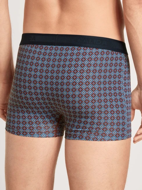 Boxer homme fantaisie coton CALIDA "Grafic Cotton" 26881 - Redwood 149