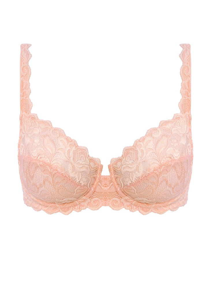 Soutien-gorge à armatures WACOLA "Eglantine" WEBFA662 - Toki Rose Tendre TOI