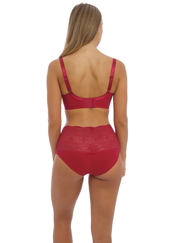 Culotte invisible FANTASIE "Lace Ease" FL2330 - Rouge RED