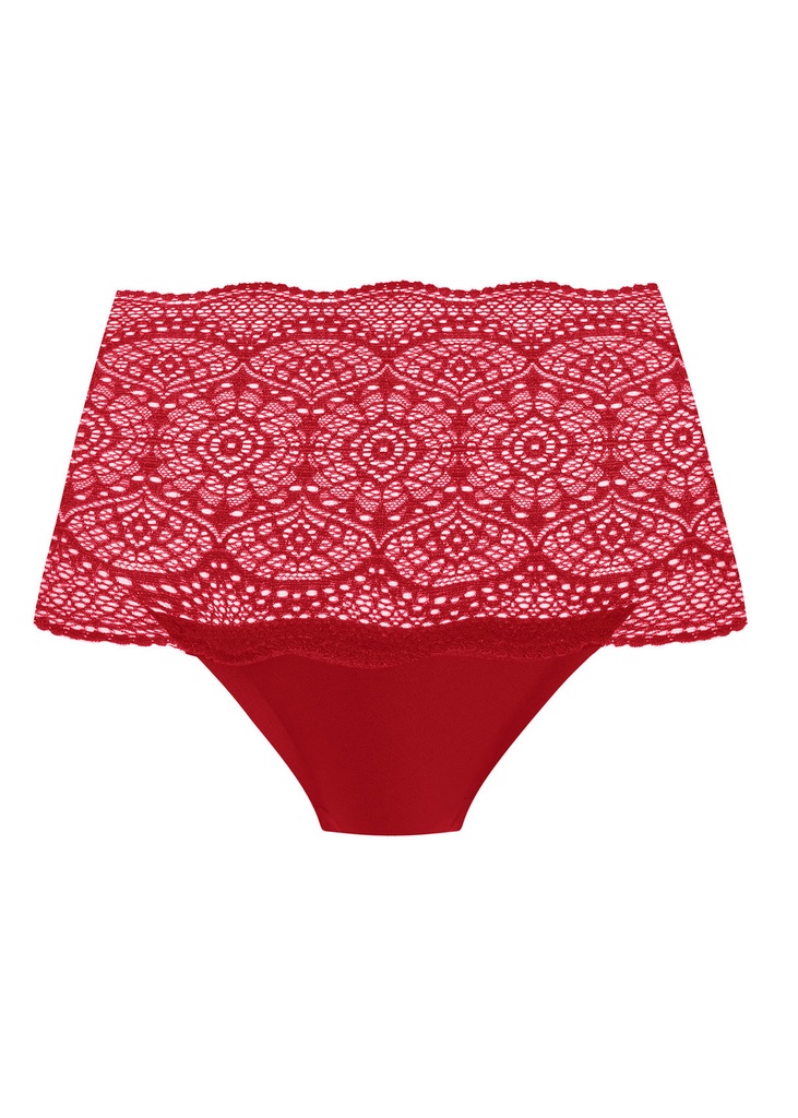 Culotte invisible FANTASIE "Lace Ease" FL2330 - Rouge RED