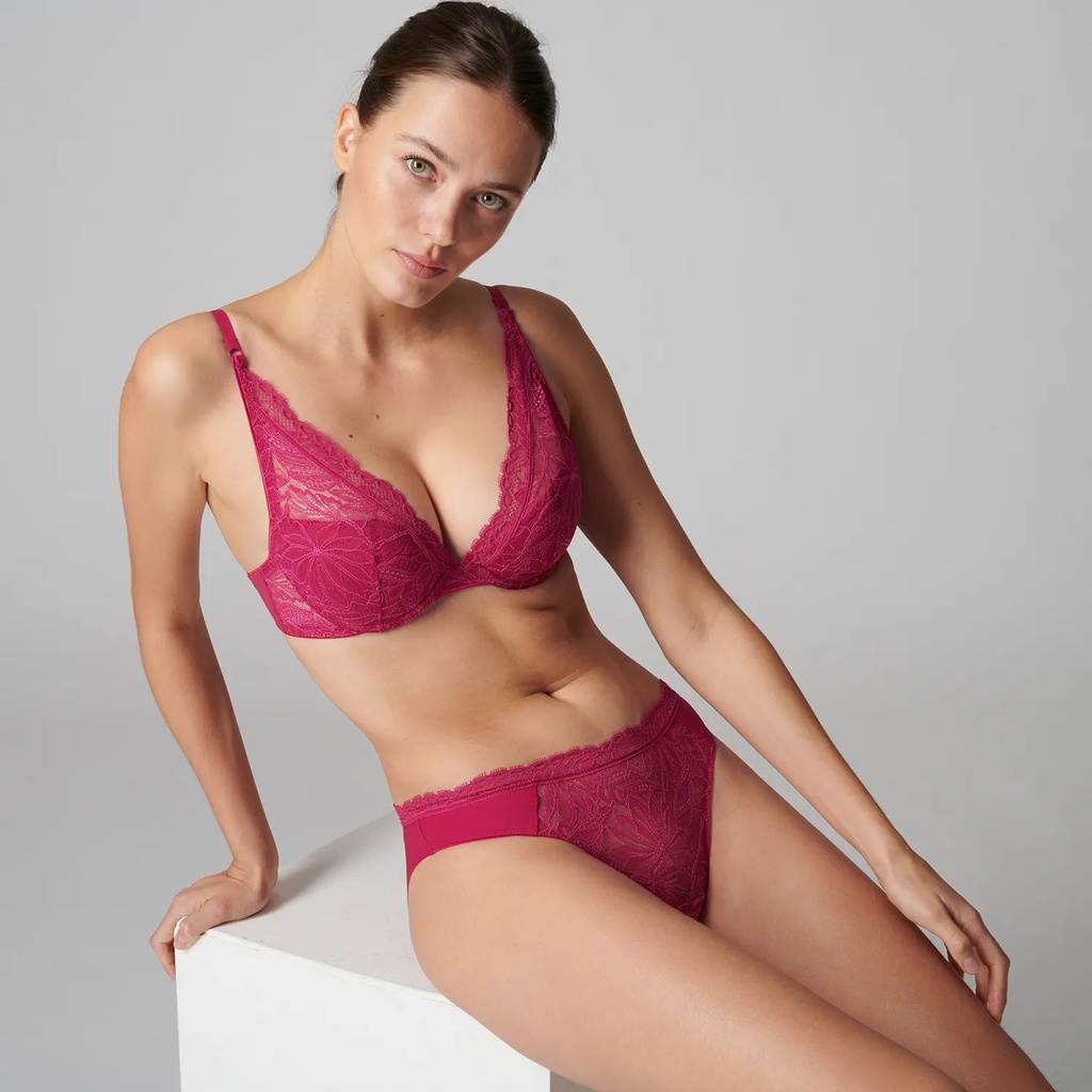 Slip SIMONE PERELE "Exotica" 1B3726 - Framboise 364