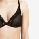 Soutien-gorge armatures plongeant PASSIONATA "Brooklyn" P57010 - Noir 011