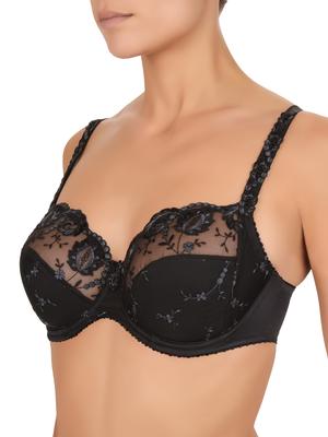 Soutien-gorge à armatures en 3 parties CONTURELLE "Provence" 0080505 - Noir 004