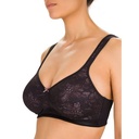 Soutien-gorge à armatures moulé & dentelle FELINA "Chanson" 0203218 - Noir 004