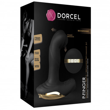 Vibromasseur télécommandé vaginal et anal DORCEL "P-Finger"