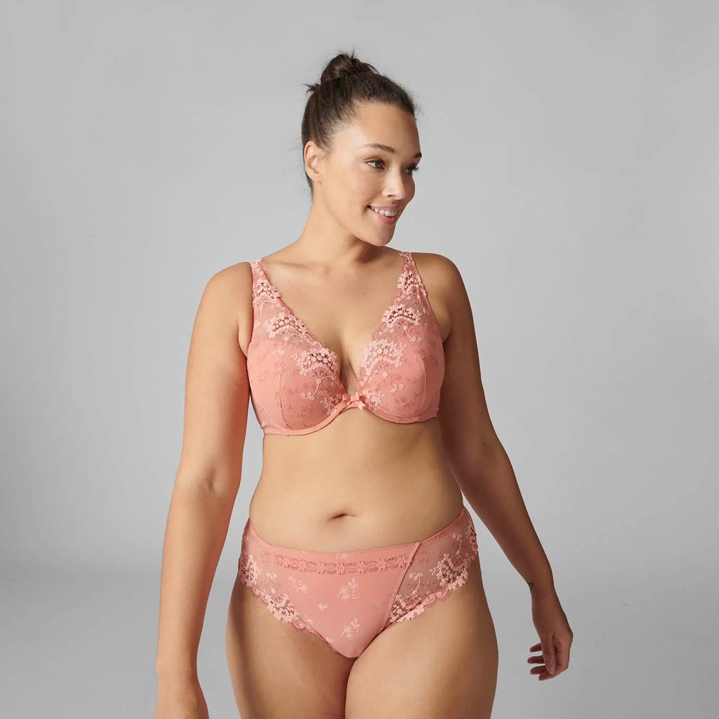 Soutien-gorge push-up triangle SIMONE PERELE "Wish" 12B347 - Rose Ginger 347