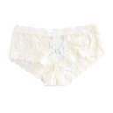 Shorty dentelle stretch HANKY PANKY "Boyshort" 4812P - Ivory