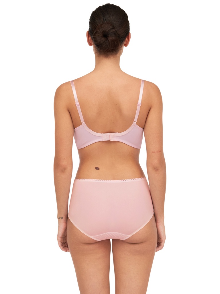 Soutien-gorge à armatures enveloppant CHANTELLE "Instants" C13A10 - Rose Dragée Lurex 0N4