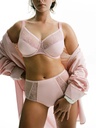 Soutien-gorge à armatures enveloppant CHANTELLE "Instants" C13A10 - Rose Dragée Lurex 0N4