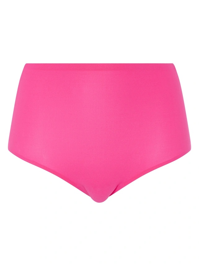 Culotte taille haute stretch invisible CHANTELLE "SoftStretch" C26470 - Rose Pitaya 06X