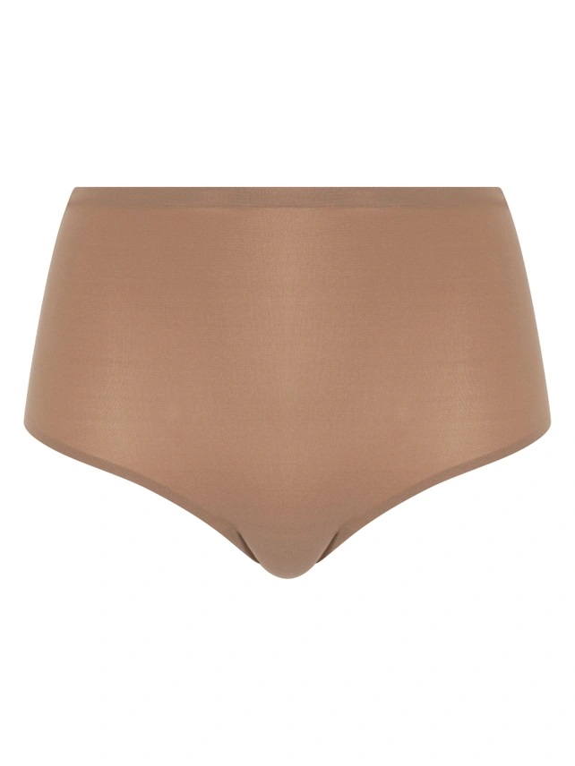 Culotte taille haute stretch invisible CHANTELLE "SoftStretch" C26470 - Terracotta 040