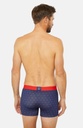 Boxer homme fantaisie 95% coton bio ARTHUR "Joli coeur" MAC - Marine Motif St Valentin SVALE23