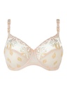 Soutien-gorge à armatures en 3 parties enveloppant CHANTELLE "Champs Elysées" C26010 - Beige Doré Multi 0IB