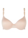 Soutien-gorge mémoire de forme emboitant CHANTELLE "Champs Elysées" C26060 - Beige Doré Multi 0IB