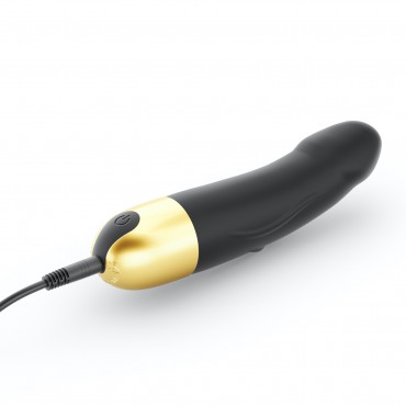 Vibromasseur rechargeable DORCEL "Real vibration S 2.0" Noir & Or (Charge)