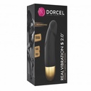 Vibromasseur rechargeable DORCEL "Real vibration S 2.0" Noir & Or (Emballage)