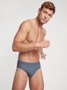 Slip homme fantaisie 90% coton CALIDA "Grafic Cotton" 22161 - Dark Sapphire 479