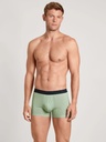 Boxer homme stretch CALIDA "Cotton Strech" 25487 - Iris Green 613