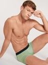 Boxer homme stretch CALIDA "Cotton Strech" 25487 - Iris Green 613