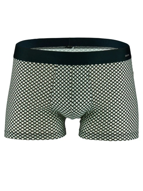 Boxer homme fantaisie coton CALIDA "Cotton Code Design" 26685 - Dark Sapphire 479