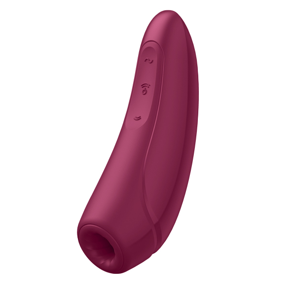 Stimulateur clitoridien à air pulsé & vibration SATISFYER "Curvy 1"