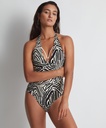 Maillot tour de cou AUBADE "Savannah Mood" LV67 - Zebra ZEBA