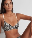 Bikini Balconnet Slip Taille Haute AUBADE "Savannah Mood" LV15 + LV24 - Zebra ZEBA