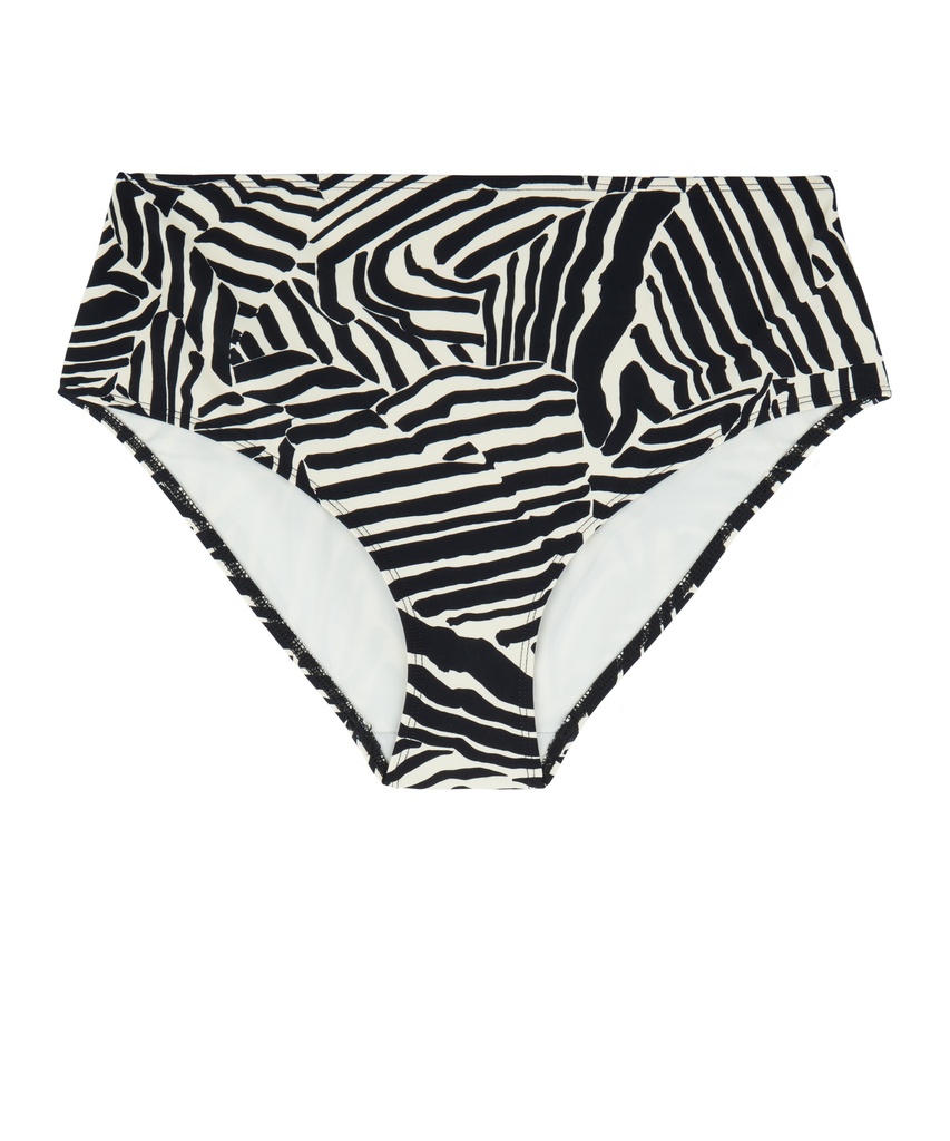 Bikini Balconnet Slip Taille Haute AUBADE "Savannah Mood" LV15 + LV24 - Zebra ZEBA