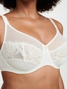 Soutien-gorge armaturé très enveloppant CHANTELLE "Orangerie Dream" C17Q10 - Milk 0LW