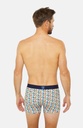 Boxer homme fantaisie 95% coton bio ARTHUR "2 Chevaux" MAC - Blanc Motif 2CV 2CVE23