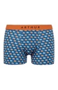 Boxer homme fantaisie 95% coton bio ARTHUR "Gorille" MAC - Bleu Motif Gorille GORIE23