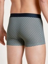 Boxer homme fantaisie coton CALIDA "Cotton Code Design" 26685 - Iris Green 613