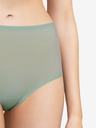 Culotte taille haute stretch invisible CHANTELLE "SoftStretch" C26470 - Vert Laurier 084