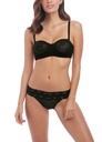 Soutien-gorge bandeau armatures WACOAL "Halo Lace" WA854205 - Noir BLK