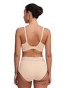 Soutien-gorge armaturé enveloppant CHANTELLE "True Lace" C11M10 - Beige Doré 01N