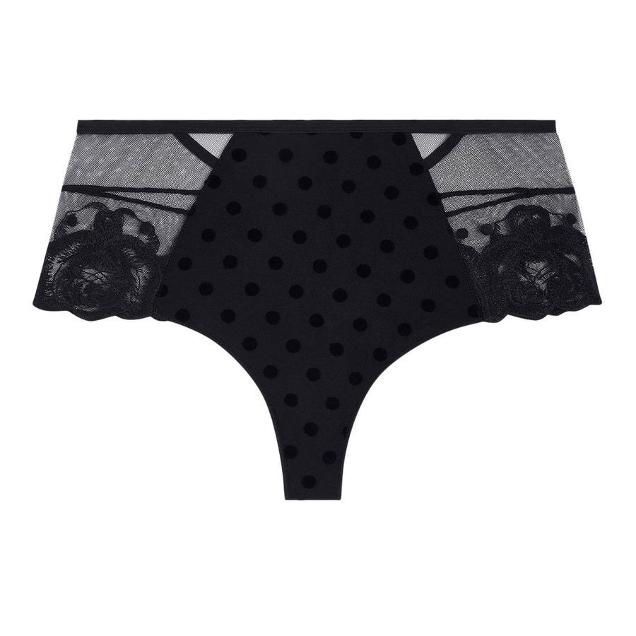 Shorty LOU "Larmes de Rose" 0A346 - Noir 030