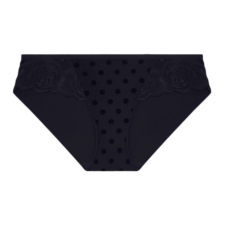 Slip LOU "Larmes de Rose" 0A346 - Noir 030 (copie)