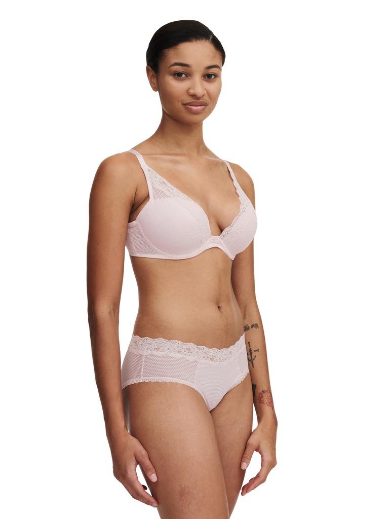 Soutien-gorge armatures plongeant PASSIONATA "Brooklyn" P57010 - Porcelaine 0IF