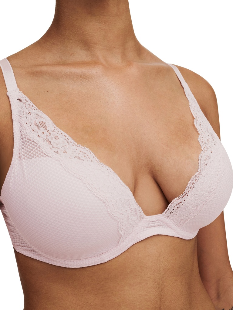 Soutien-gorge armatures plongeant PASSIONATA "Brooklyn" P57010 - Porcelaine 0IF