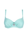 Bikini Triangle avec armatures et Slip Coulissant ANTIGEL "La Muse des Vagues" FBB3226 + FBB0626 - Vague Aqua 5279