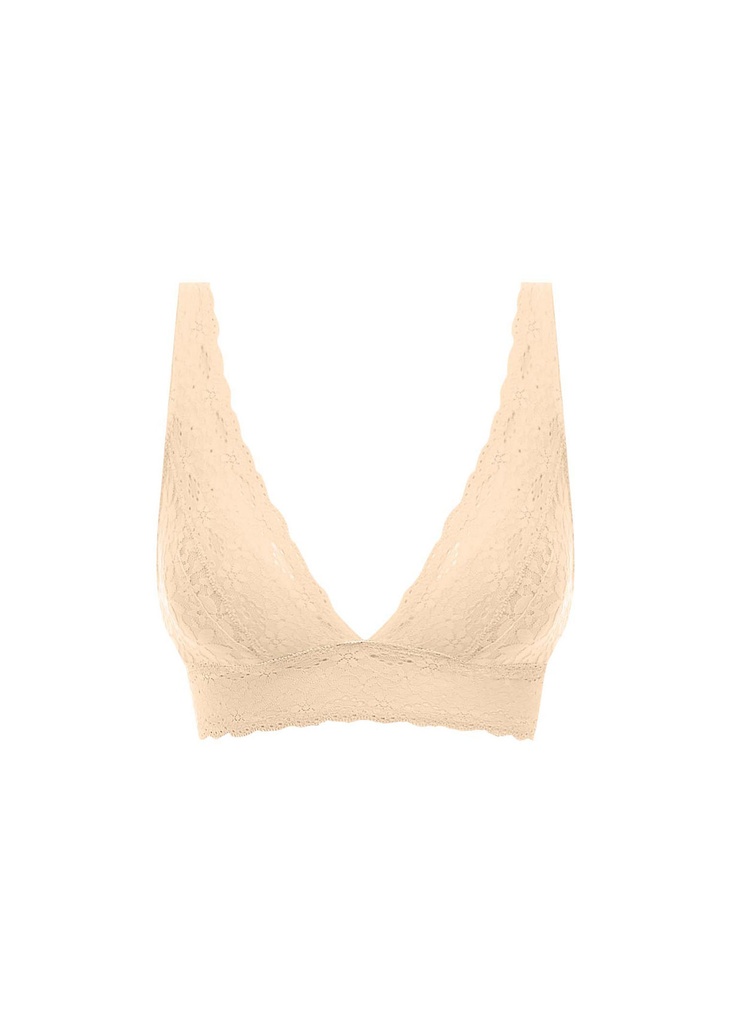 Soutien-gorge triangle sans armature WACOAL "Halo Lace" WA811205 - Nude NUE