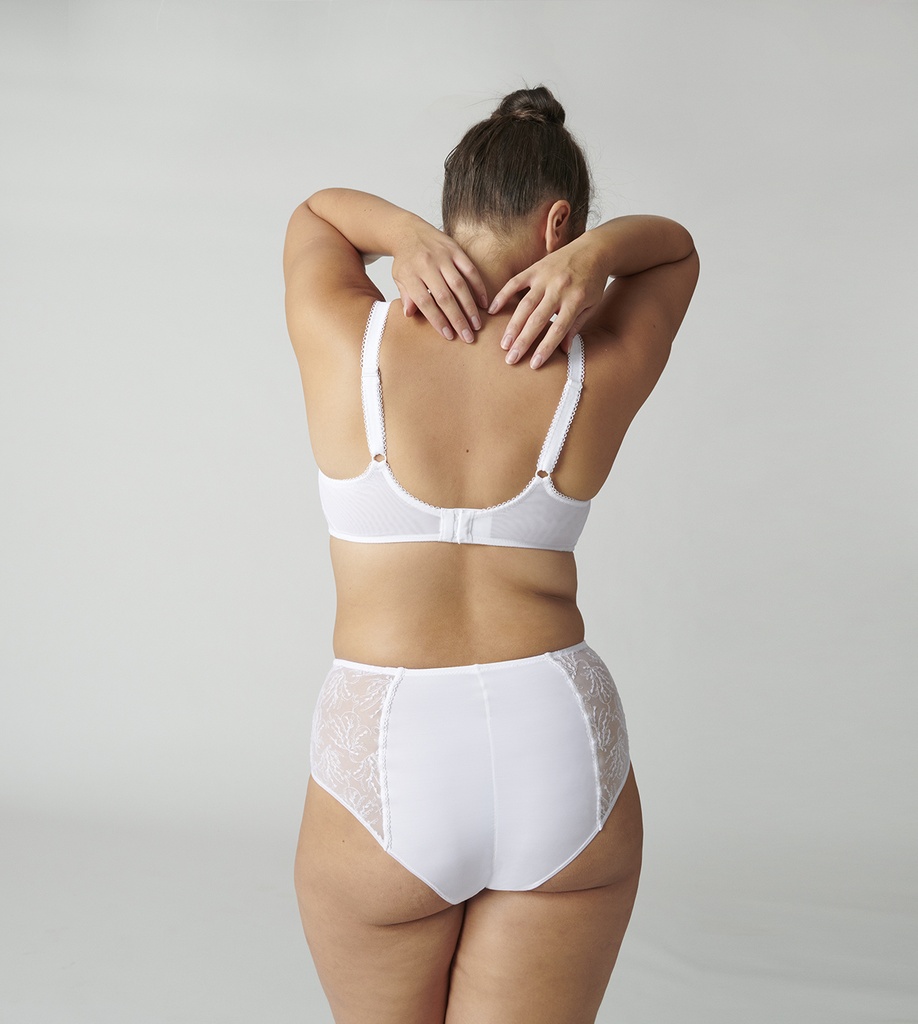 Culotte Taille Haute SIMONE PERELE "Opaline" 1B2770 - Blanc 011