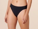 Bikini mono-armature avec slip taille ajustable PAIN DE SUCRE "Camelia 61 & Angie 61" - Noir