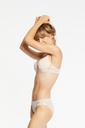 Soutien-gorge armature à coques lisse push-up MAISON LEJABY "Sin" 19131 - Milk W0003